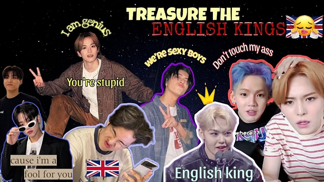 Treasure speaking English for 10 minutes straight (but it's ACTUALLY ICONIC)