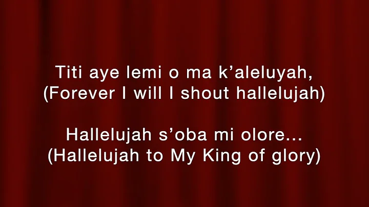 17 mins Tungba Yoruba High Praise Songs Lyrics Video | Akaikatan Medley