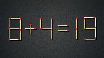 To correct the incorrect equality , you need to rearrange the match. Matchstick puzzle