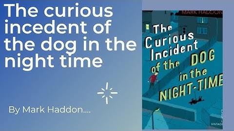 The curious incident of the dog in the nighttime play
