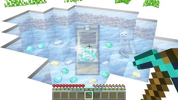 HOW NOOB FOUND TREASURE CHEST UNDER ICE!? Minecraft NOOB vs PRO vs HACKER vs GOD! 100% TROLLING