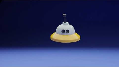 UFO Blender Animation 🛸
