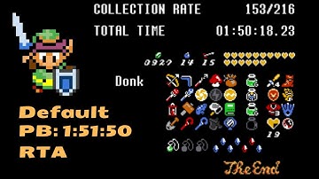 The Legend of Zelda:  A Link To The Past Randomizer PB