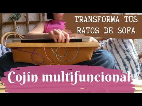 🌈🛋️ DIY: Cojín Multifuncional con Bandeja - ¡Disfruta de tus Actividades Favoritas desde el Sofá! 💫