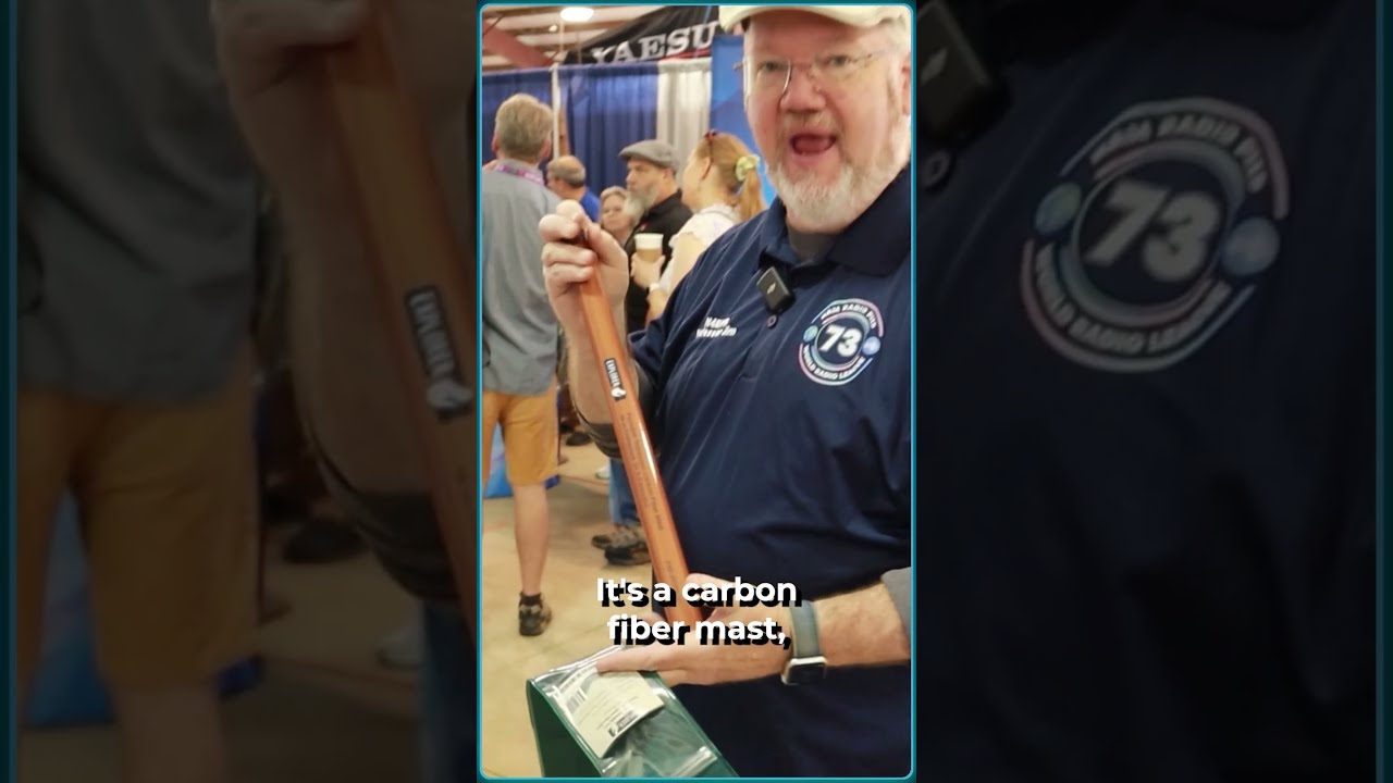 Check Out GigaParts Newest POTA Parks On The Air Mast Hamvention Antenna Hamradio