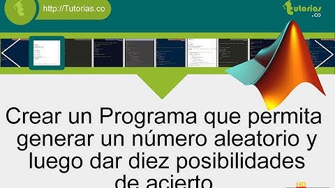 ciclo for – matLab (acertar un número aleatorio)