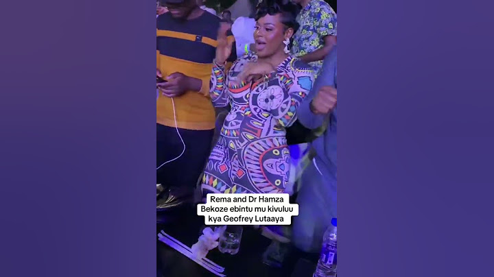 Rema Namakula and her husband Ham Ssebunya