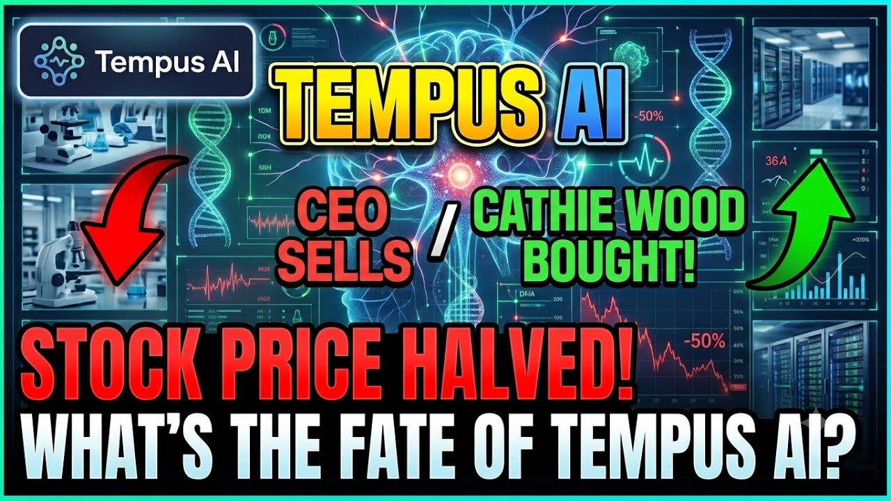 [Urgent Analysis] Tempus AI | $1.1B Bet Triggers 56% Stock Crash! Medical AI Titan Tempus AI (TEM)