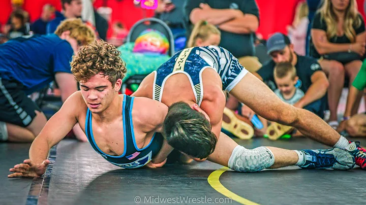 117  Orion Wilson {R} of Cyclone Wrestling MI vs. ...