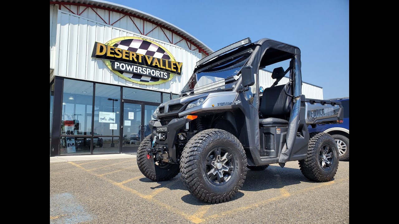 Built Out Cfmoto Uforce 1000 Lift Kit Big Maxxis Tires Street Legal For Sale Youtube