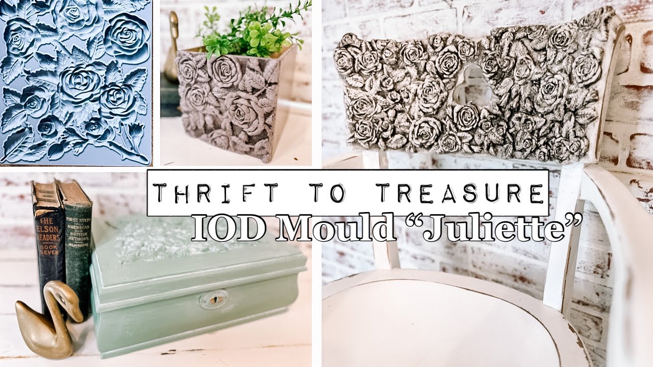Thrift to Treasure - Thrift flips using the NEW IOD Mould Juliette - It's  all in the Details 