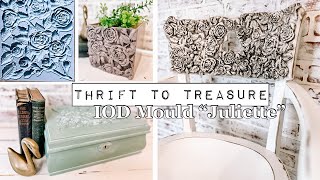 Thrift to Treasure - Thrift flips using the NEW IOD Mould