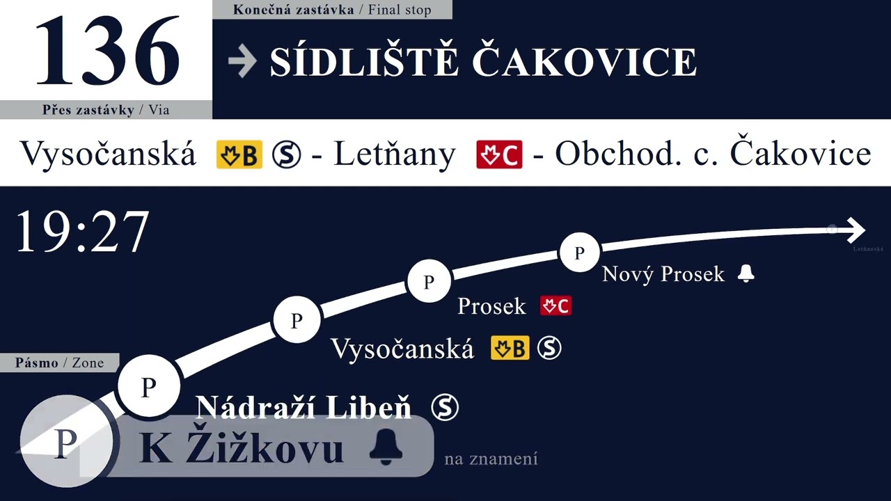 Mypol linka 136 se zátahem