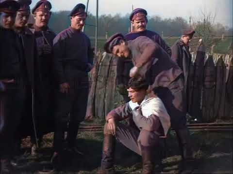 Русские солдаты в казармах. Люр, Верхняя Сона, Франция. 20 февраля 1918 года.