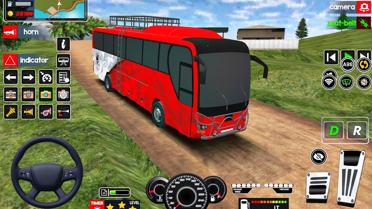 New Bus Games 2026 - Real Coach Bus Realistic Offroad Driving Games - Android GamePlay