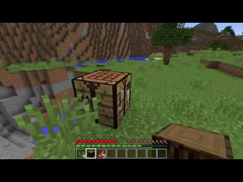 How to make Sticks - Minecraft