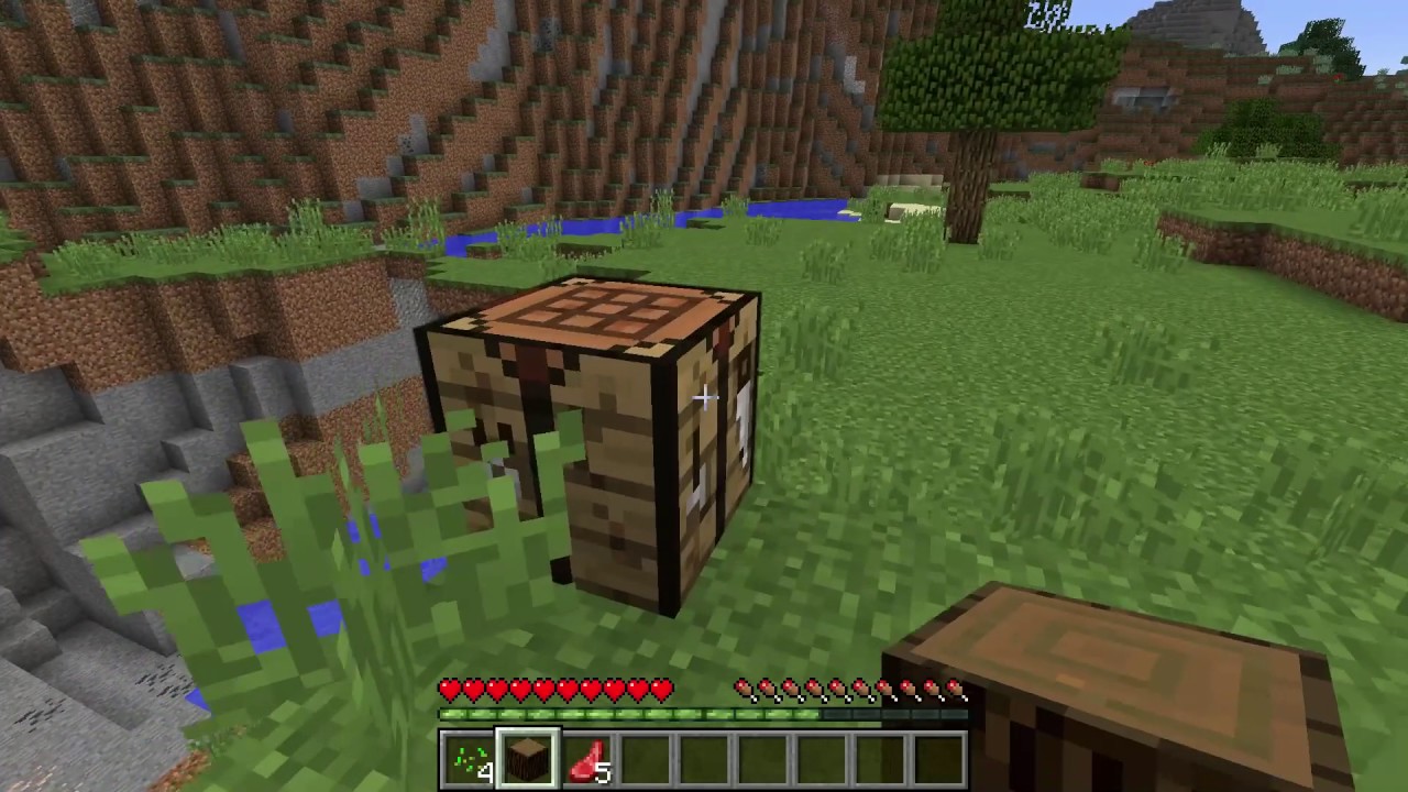 How to make Sticks - Minecraft