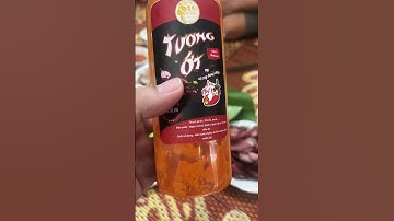 review tương ớt Mướng Khương. link mua: https://vt.tiktok.com/ZSHpxA2FpJfG3-UVjMr/