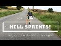 Inline hill sprints 30 seconds - ALL OUT workout routine
