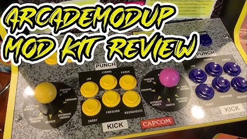 Review and Installation Guide for the Arcade1Up Mod Kit Bundle from ArcadeModUp