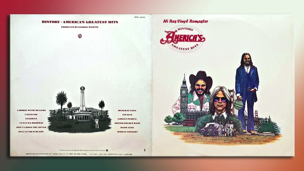 America - A Horse With No Name - Hires Vinyl Remaster - YouTube