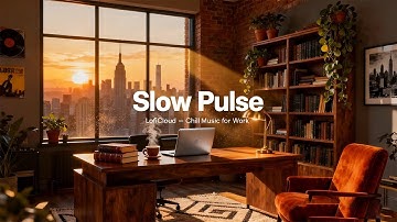 Slow Pulse 🌙 Tranquil Work Mode | Chill Ambient Instrumental for Focus