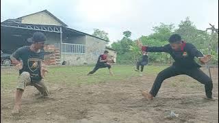 latihan mingguan tenaga dalam padepokan sami'na wa ato'na #indonesia