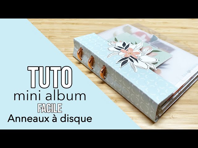 Tutoriel mini-album Croquer la VIE avec une reliure originale
