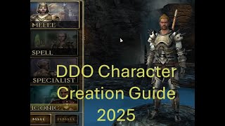 DDO New Player Character Creation Guide 2025