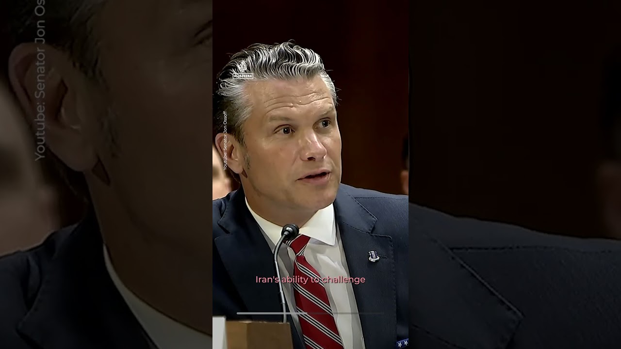 Ossoff challenges Hegseth on cost and duration of Iran war
