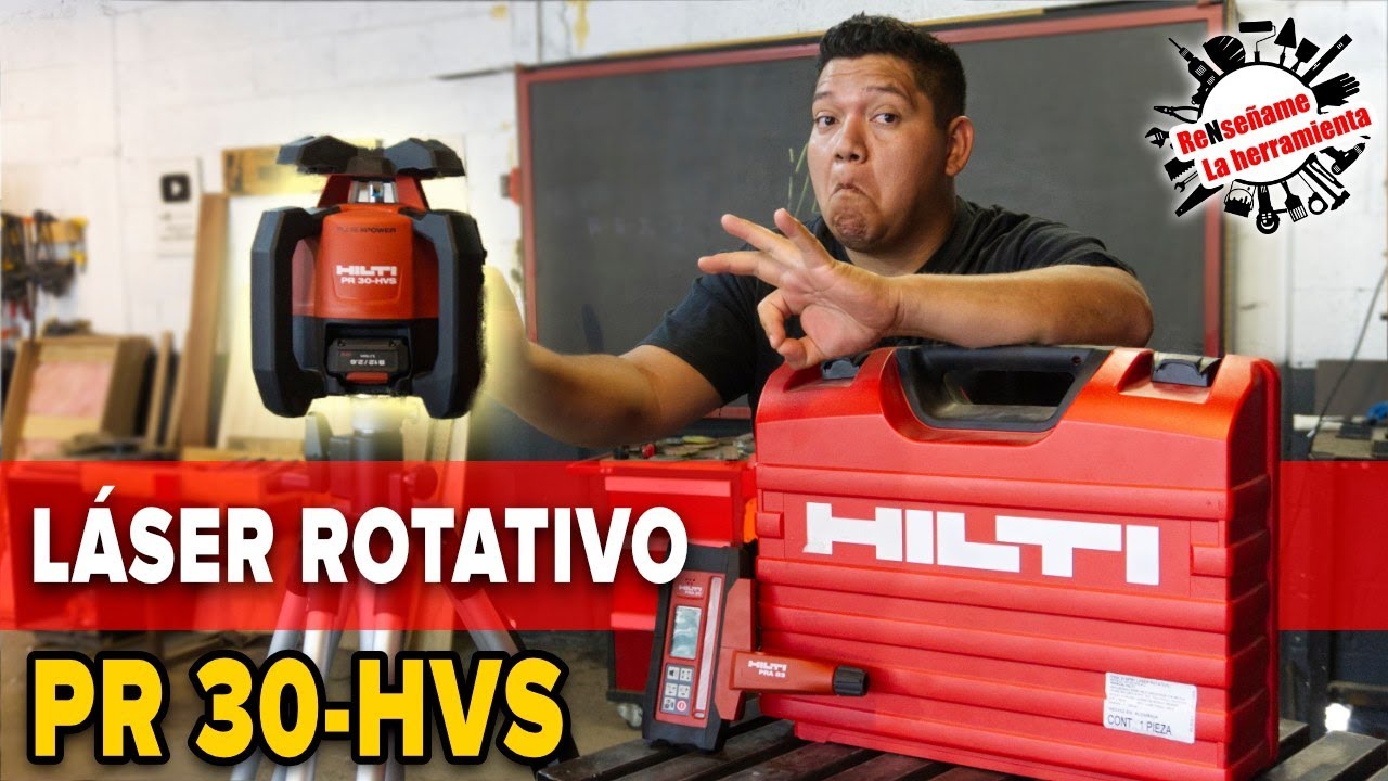 perdonar País de origen Dedos de los pies 🤔¿El mejor NIVEL LÁSER para exterior?🤯 || Láser Rotativo PR 30-HVS de  @HiltiLatinoamerica - YouTube