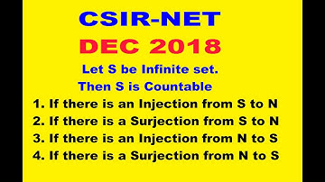 CSIR NET Dec 2018 Answer key|Countable set|csir net real Analysis