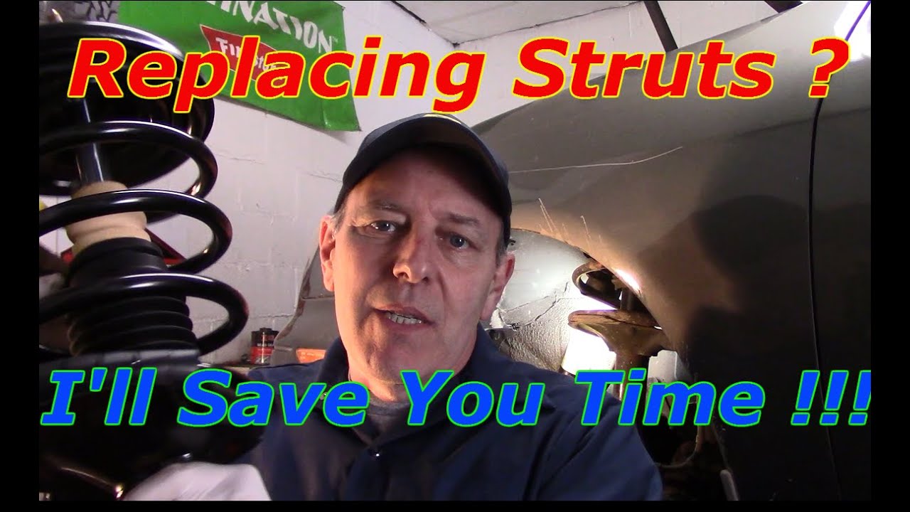 How to replace front and rear struts on a 2000 Infiniti I 30 YouTube