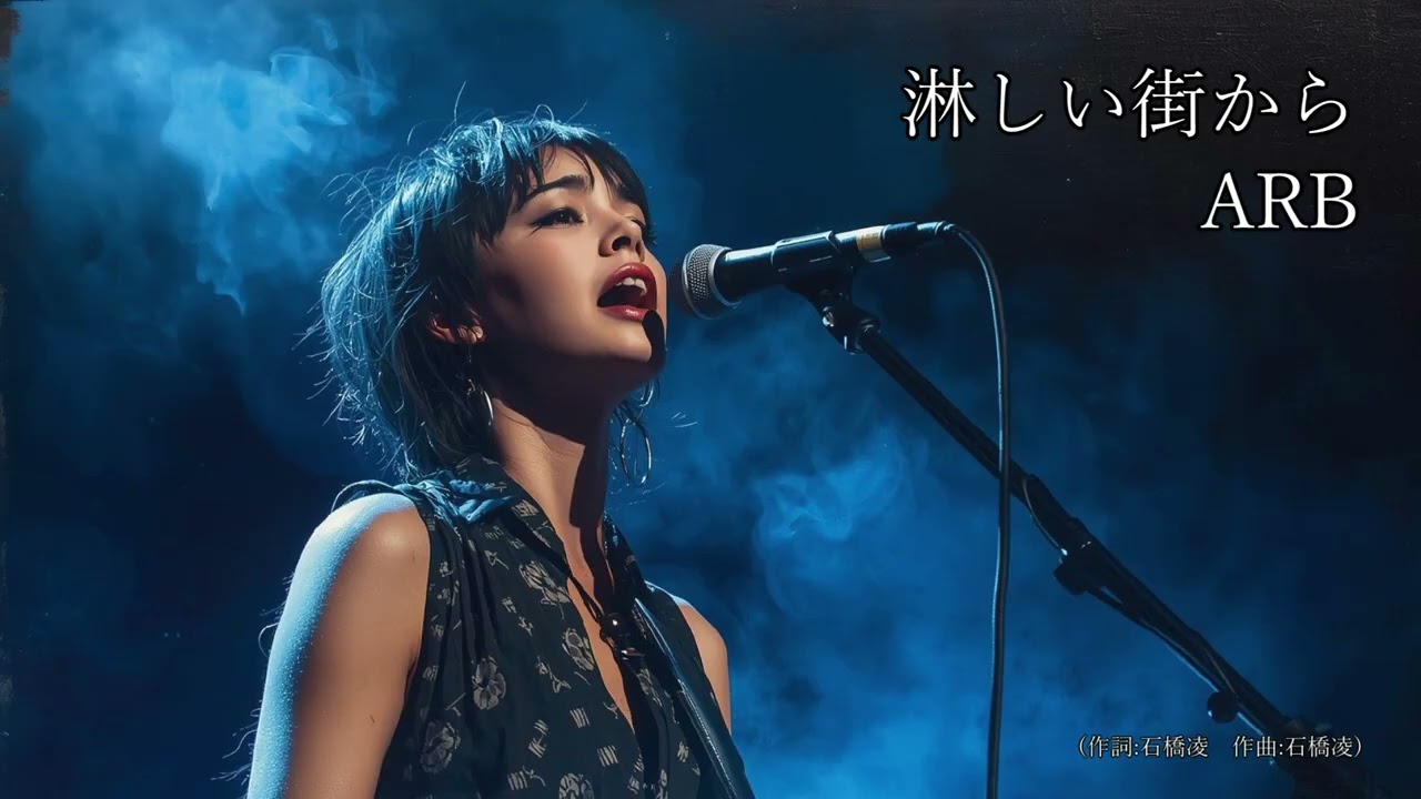 ARBの名曲「淋しい街から」（AIによるハードロックカバー）今、蘇る名曲