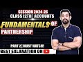 Fundamentals  partnership  chapter 1  part 2  accountancy class 12  easiest way