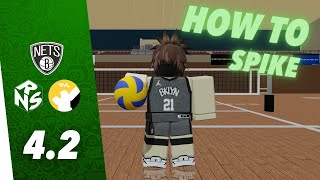 How to SPIKE in Roblox Volleyball 4.2 (FULL GUIDE) | ft #1 spiker and o_oKiro screenshot 5