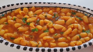 HARICOTS BLANCS EN SAUCE loubia à la marocaine