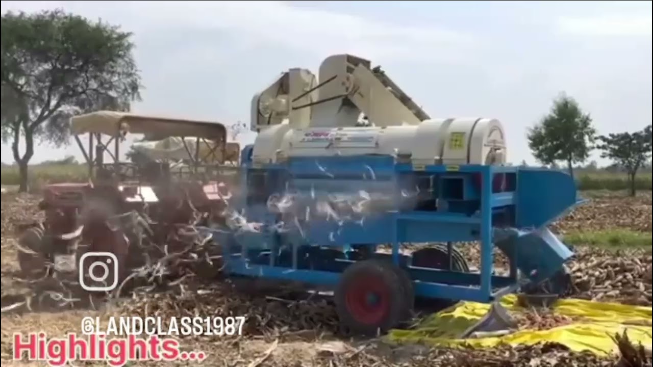 Land class Makka thresher Best technology best quality app ko lana ha to contact number 📞 8874724481