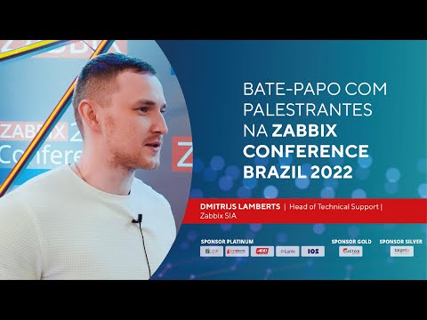 Zabbix Conference Brazil 2022 | Entrevista Dmitrijs Lamberts