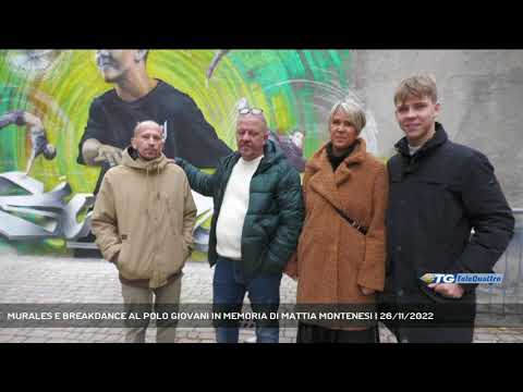 MURALES E BREAKDANCE AL POLO GIOVANI IN MEMORIA DI MATTIA MONTENESI | 26/11/2022