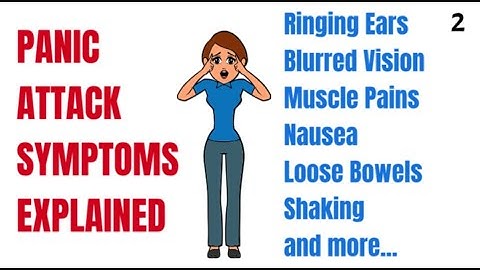Panic Attacks part 2   Symptoms explained
