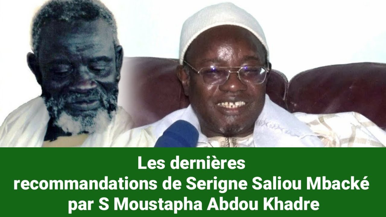 Waxtaan wu yéeme ci Serigne Saliou Mbacké par S Moustapha Abdou Khadre