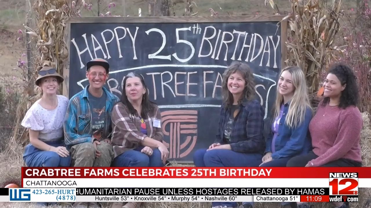 Crabtree Farms celebrates 25th birthday YouTube