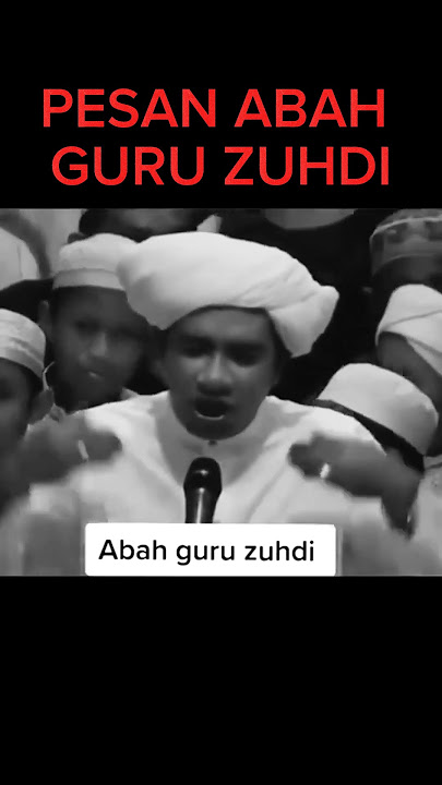 Pesan Abah Guru Zuhdi 'jangan memandang rendah orang ahli maksiat' #shorts #sholawat