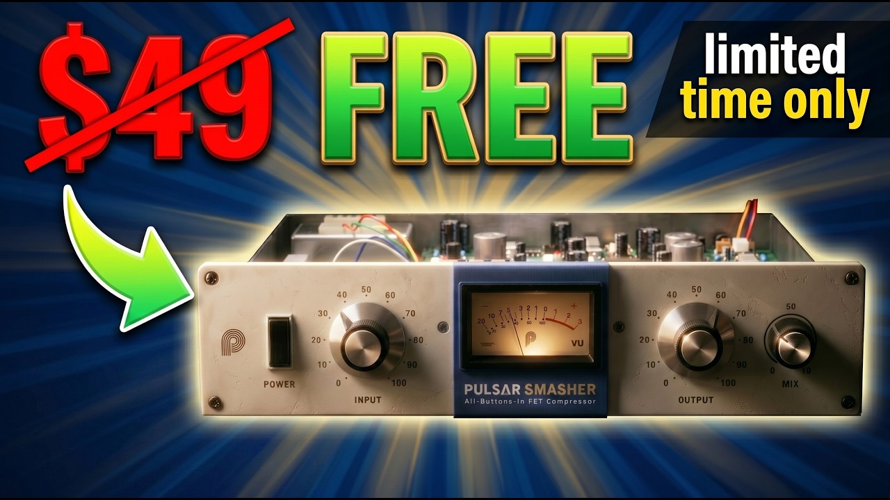 The Secret 1176 Trick… Now FREE | Pulsar Audio Smasher - YouTube