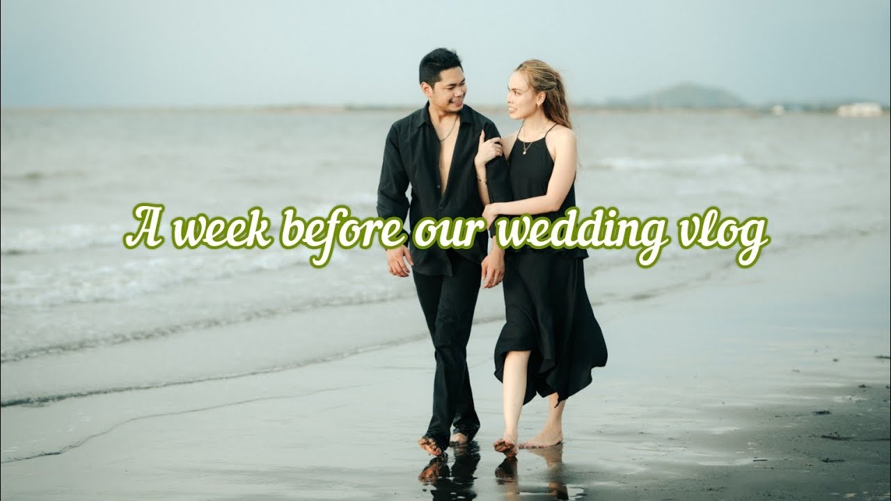 A week before our wedding: Lunch Date 🥗, Church rehearsal, Pamper time 💅 (vlog no.273)