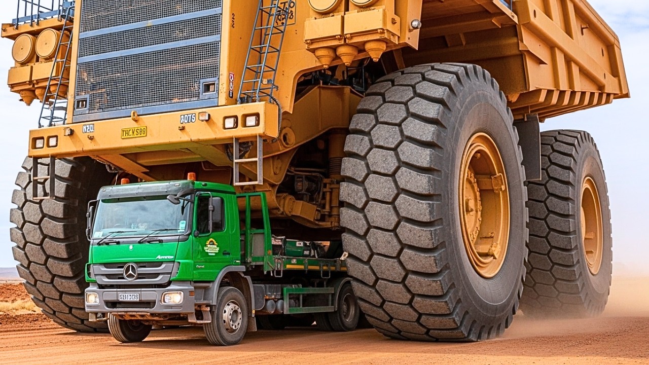 Como Uma Máquina de 600 Toneladas Consegue Trabalhar Todos os Dias.