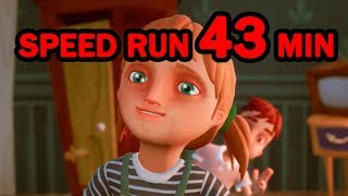 Hello Neighbor Hide And Seek Speed Run 43 Minutes