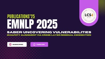 How Safe Are LLMs? | SABER Reveals Hidden Vulnerabilities | EMNLP 2025