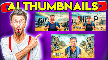 😱 How to Make YouTube Thumbnail like Mr Indian hacker | AI THUMBNAILS | 2025 Ai thumbnail maker